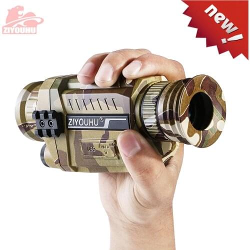 2019 New Infrared Digital Night Vision Scope 720P Video Recording 5X35 Monocular Telescope 13MP HD Imaging for Night Hunting