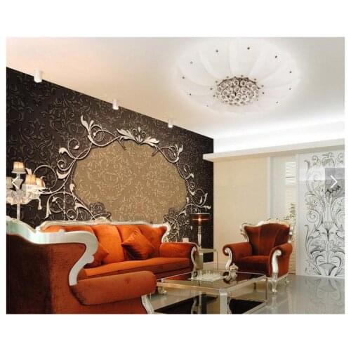 Customized 3d photo wallpaper 3d wall murals wallpaper Classic TV setting wall decoration living room decoration
