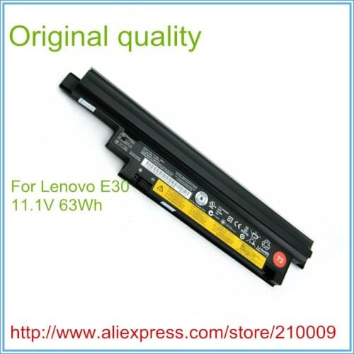 63WH Original Laptop Battery for E30 E31 42T4813 42T4812 42T4806 42T481442T4858 6CELL