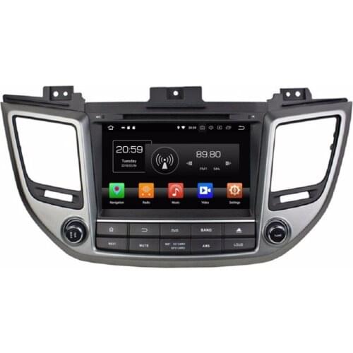 Octa Core 8 inch 8 core Android 9.0 Car Radio DVD player GPS for hyundai IX35 tucson 2015 2016 64G NAVIGATION 4G RAM 64G ROM