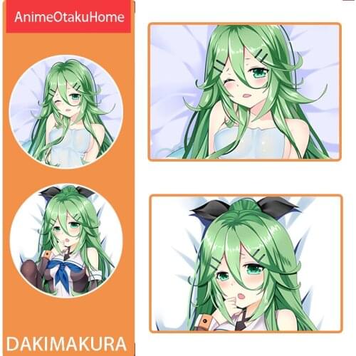 Anime Game Kantai Collection Yamakaze Bismarck Throw Pillow Cover Hugging Pillowcase Otaku Bedding Dakimakura Pillow Case Gift
