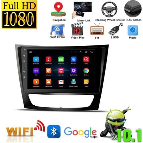 Car Radios 1+16G 9'' Android 10.1 Radio Stereo GPS For Mercedes W211 E-Class W219 CLS W463 W209 Car Electronics DVR/Dash 2020