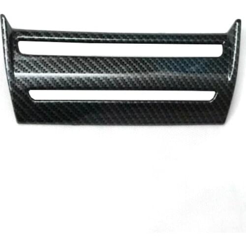 For Mazda 3 Axela 2017 2018 ABS Chrome Car Console CD Panel Cover Frame Sticker Strip Decoration Car Styling