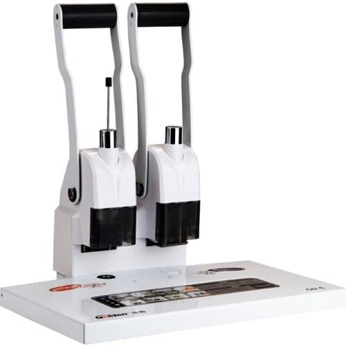 Financial Voucher Binding Machine Automatic Hot-melt Riveting Tube Binding Machine Voucher Punching Machine for Accounting