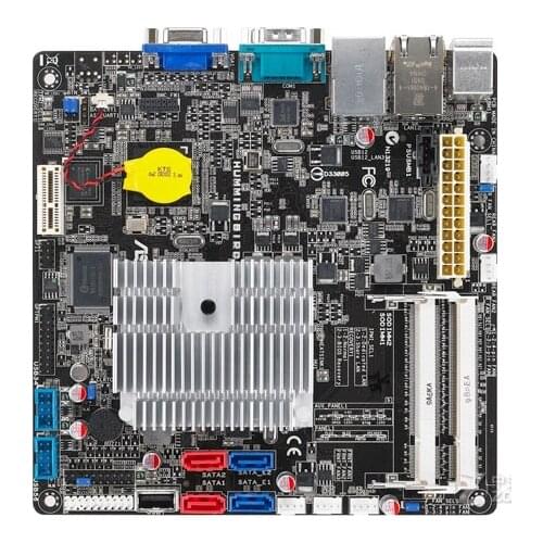 For ASUS Hummingbird Desktop Mainboard Intel NM10 ATOM D510 DDR2 4GB 1XPCI-E X16 VGA Mini-ITX uesd Motherboard