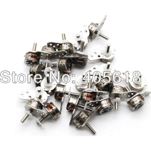 NEW 20pcs Japan Nidec 4 Wire 2 Phase micro stepper motor D7xH4mm with a small division bar for camera