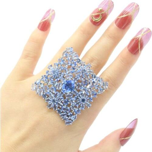 15x15mm Romantic Heart Shape Created Pink Tourmaline Cubic Zircon For Ladies Present Silver Rings