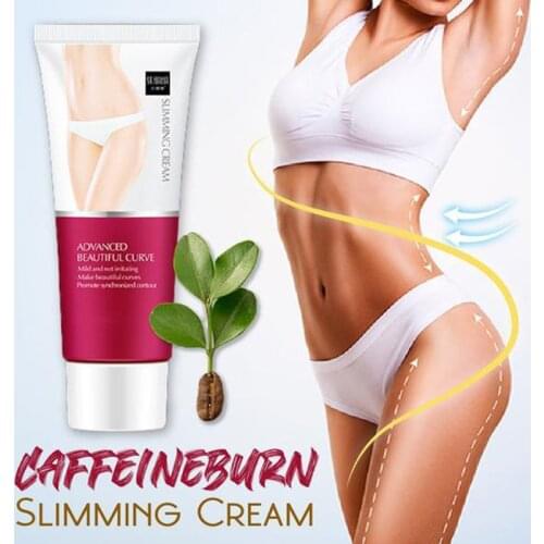 60g Smoothing Coffee Extract Cream Caffeine Firm &Toned Cream Anti Cellulite Removal Slimming Cream Fat Burning Weight Loss