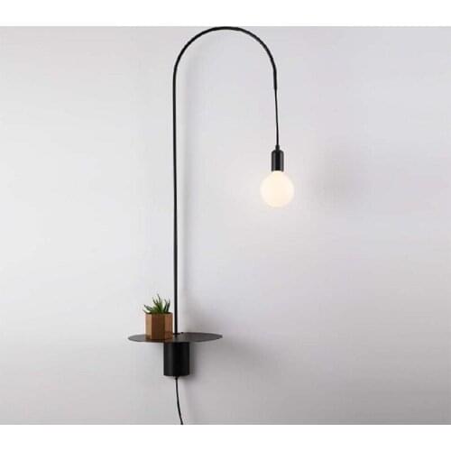 Modern led wall lamp Nordic contracted metal for Kitchen Restaurant Bar living room bedroom