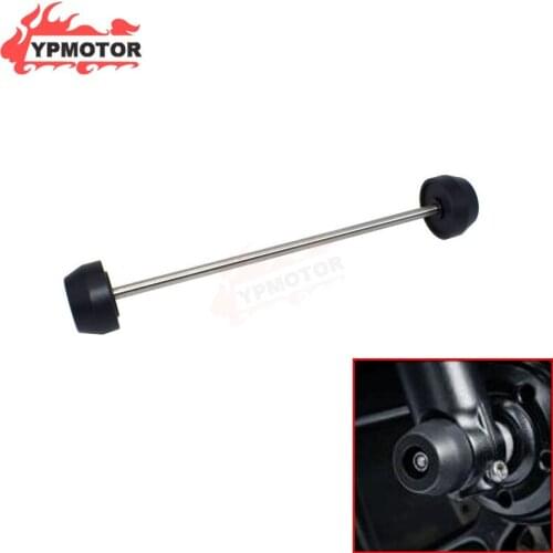 Sport Bike Front Wheel Axle Fork Crash Slider Falling Guard For Triumph Street Twin/Thruxton 1200/Bonneville T120/Black 2016-20