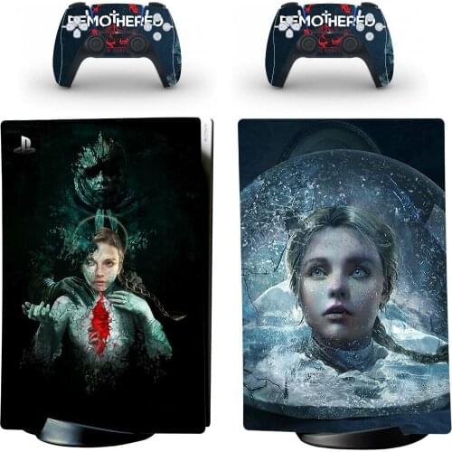 Hijacking Style PS5 Digital Edition Skin Sticker for Playstation 5 Console & 2 Controllers Decal Vinyl Protective Skins 1