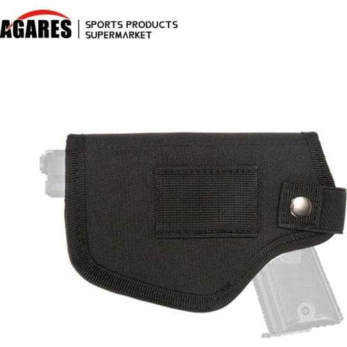 Universal Tactical Compact / Subcompact Pistol Holster Waist Case Glock Gun Waistband Bag Hunting Accessories Right Left Side