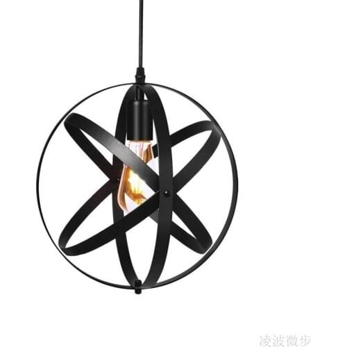 Modern led stone led iron hanging lights chandelier industrial lamp hang home lighting bedroom livingroom