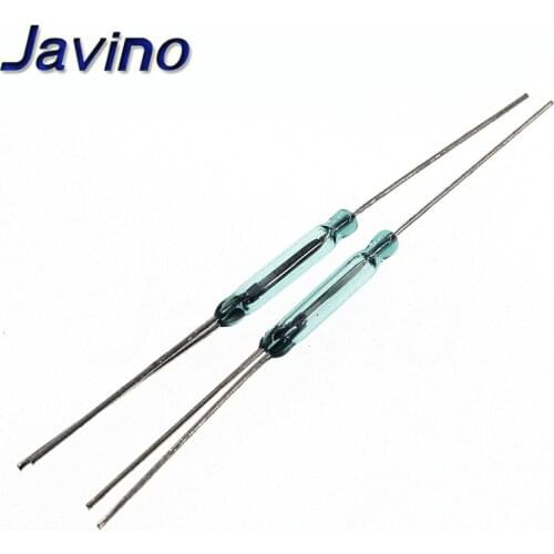 5pcs Reed Switch 3 pin Magnetic Switch 2.5*14mm Normally Open Normally Closed Conversion 2.5X14MM NO NC Conversion for Sensors