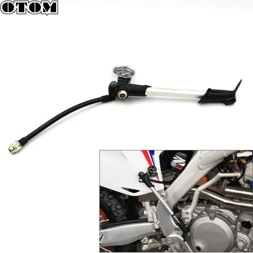 OTOM Motorcycle Shock Pump Absorber 300psi High-Pressure Air Compressor Damping Tool For KTM HONDA KAWASAKI YAMAHA SUZUKI Parts