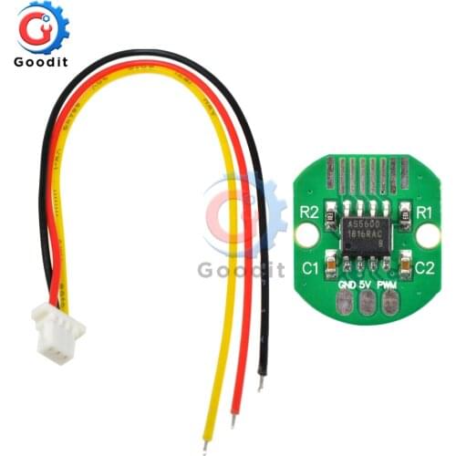 AS5600 Magnetic Encoder PWM/I2C Interface Accuracy 12bit Brushless Motor AS5048A Magnetic Encoder with Wire