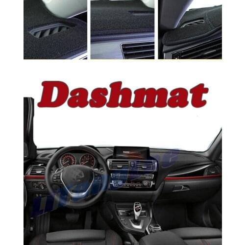 Car DashMat Cover Sun Protection Carpet Anti Slide Pad For BMW 1 F20 F21 2011~2019 Insulated Dash Mat