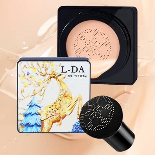 Mushroom Head Air Cushion BB Cream Long Lasting Make Up Concealer Air Permeable Natural Brightening Base Makeup BB Cream