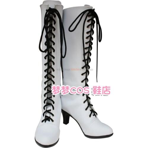 Black Butler Angela Anime Characters Shoe Cosplay Shoes Boots Party Costume Prop