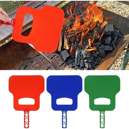 32x21CM Barbecue Tool Blower Hand Fan Manual Combustion-supporting Charcoal Roast fan plate Outdoor Cook Camping BBQ Accessories