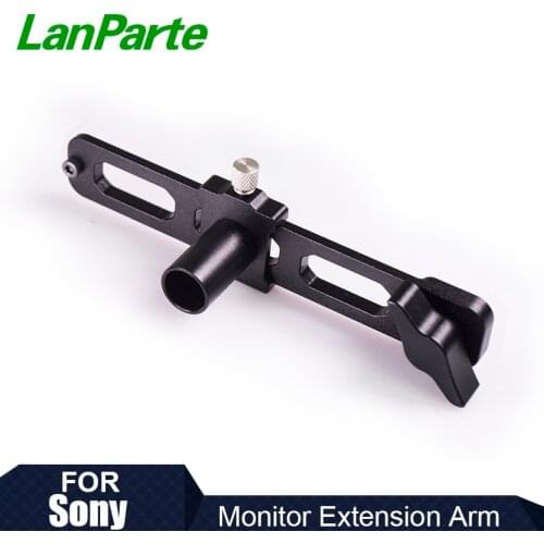 Lanparte Monitor Extension Arm for EVA1 FS5 FS7 Camera for Sony and Panasonic