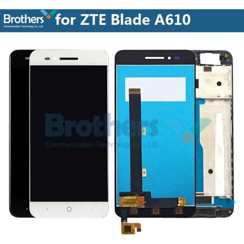 LCD Screen for ZTE Blade A610 LCD Display for ZTE Blade A610 Touch Screen Assembly Touch Digitizer Phone Replacement Tested Work