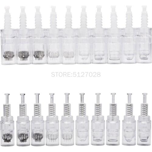 9/12/36/42Pin Derma Pen Needle Screw Bayonet Cartridge Electric Auto Microneedling Needles Tip For MYM Mesotherapy MTS