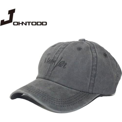 Baseball Cap Mens Snapback Hat Womens Solid Color Cap Mens Retro Baseball Cap Casquette Bone Sports Baseball Cap denim cap