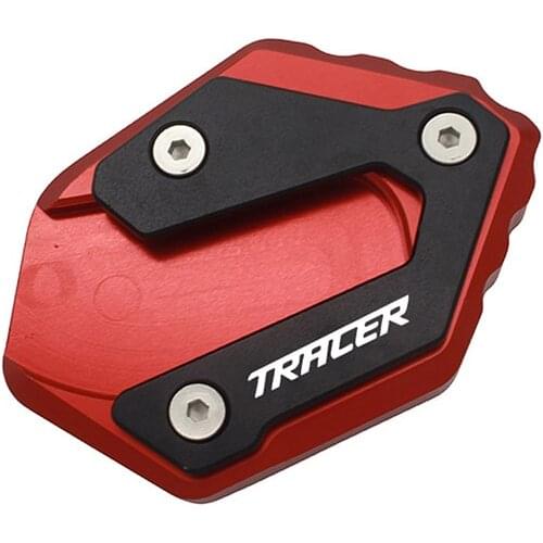 Side Stand For YAMAHA Tracer 700 Tracer700 GT 2015-2018 2019 2020 MT-07 FZ-07 Motorcycle CNC Kickstand Plate Enlarger Support