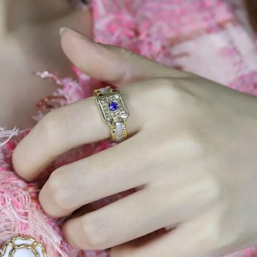 Watch Shaped Rings for Men Creative Enganement Wedding Band Ring Gold Men Party Rings with Size 6-13 Male Fashion Trendy Jewelry