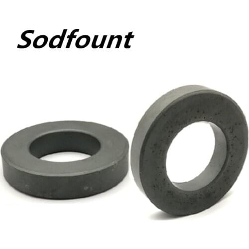 1PCS Mn-Zn Core Ring T100*56*20mm Mn-Zn Ferrite Core high-power Inverter Coil Filter anti-interference