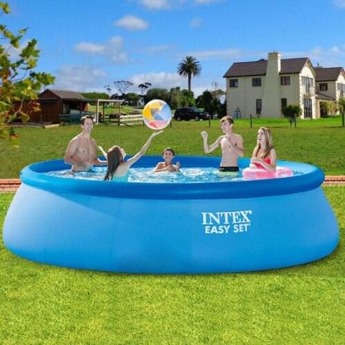 Crystal Blue Inflatable Pool family ground swimming pool For kid adult outdoor play pool