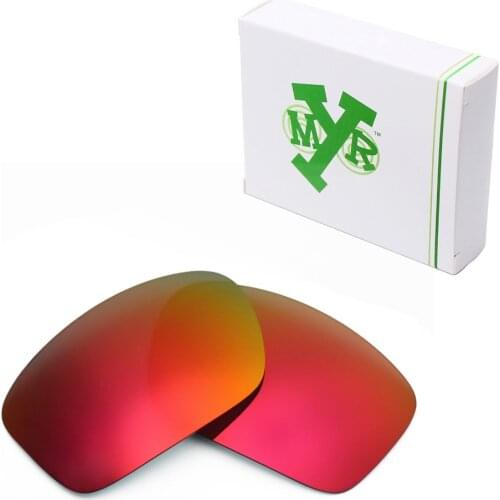 Mryok POLARIZED Replacement Lenses for Oakley Scalpel Sunglasses Fire Red