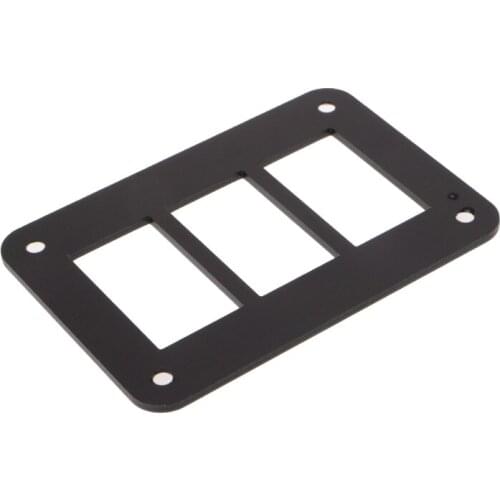 New Boat Rocker Switch Panel 2/3/4/6 Way Housing Holder For Carling Car-Styling Auto Switches