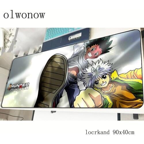 HUNTERxHUNTER pad mouse computer gamer hot sales mouse pad 900x400x3mm padmouse cute mousepad ergonomic gadget office desk mats