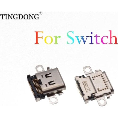 Original charging port For Nintendo Switch NS Console Charging Port Power Connector Type-C Charger Socket For Switch
