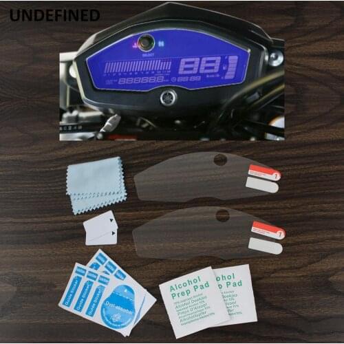 For Yamaha M-Slaz150 MT-15 2016 Dashboard Cluster Scratch Protection Instrument Speedometer Film Screen Protector Stickers moto