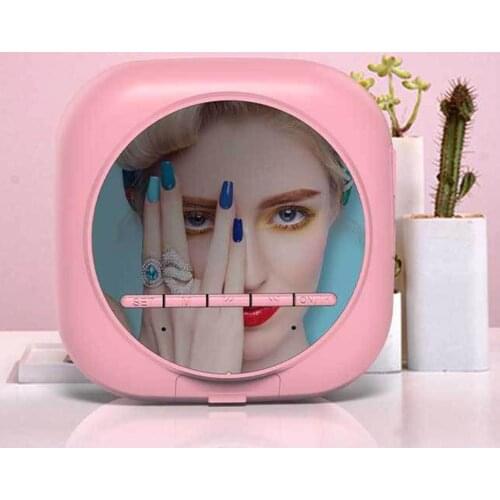 Q12 Bluetooth 5.0 Multifunctional Alarm Clock for Children Bedroom Desktop Clock Subwoofer Speaker Support TF Card