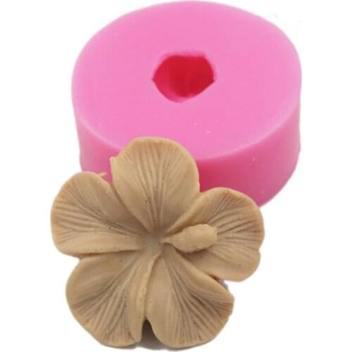 Flower Silicone Soap mold silicone 3d handmade mould DIY Craft molds S603