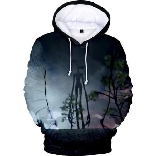 Streetwear Siren Head Print Men/Women Hooded sweatshirt warm and comfatable Casual streetwear Hoodies max Size Boys/girls Coats