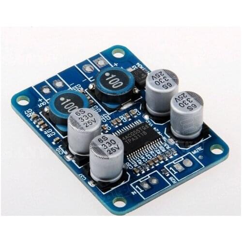 TPA3118 PBT l mono digital amplifier board 1X60W 12V 24v power amplifier board