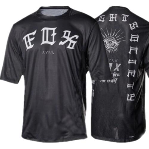 Cycling Jersey Funny Men Sports Team Bike Motocross Jersey Men Shirt maillot ciclismo hombre Mountain bikes AYKW FOX MTB BMX