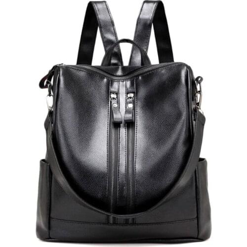 1Pc Fashion Women Lady Anti-theft Rucksack School Leather Girls Backpack Travel Shoulder Bag Hot