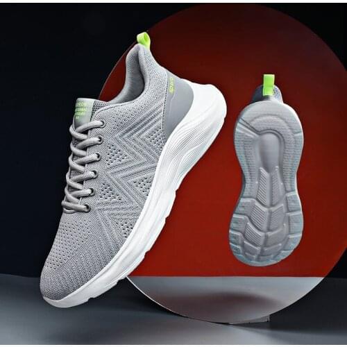2021 new mens sports shoes mesh casual shoes breathable casual trend shoes sports shoes breathable shoes mesh sports shoes 46