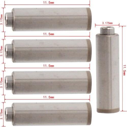 5pcs Spindle/Axis for Dental High Speed Handpiece Air Turbine 11.5mm*3.175mm Rotor Cartridge