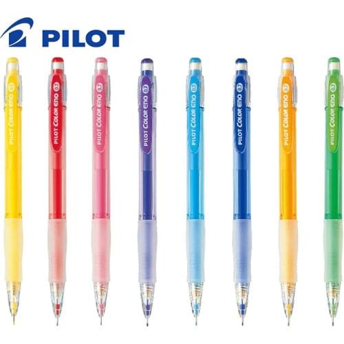 8 Pcs/Lot Pilot HCR-197 Color Eno Mechanical Pencil Color Eno Mechanical Pencil Lead - 0.7 mm
