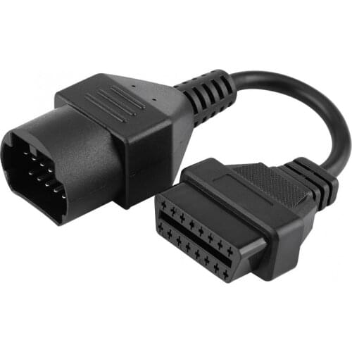 17 Pin to 16 Pin OBD2 Adapter Connector Diagnostic Scanner Cable for Mazda Adapter Cable Adapter Auto Diagnostic Tool