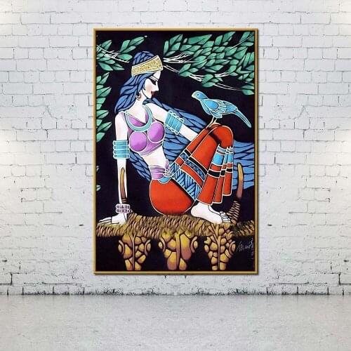 Artcozy Oil Canvas Painting women abstract arts For Home Decoration Wall Art