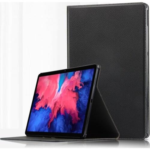 Case Cowhide For Lenovo Xiaoxin Pad pro 11" TB-J606F Protective Cover Genuine Leather For Tab P11 Pro TB-J706F 11.5" Tablet Case