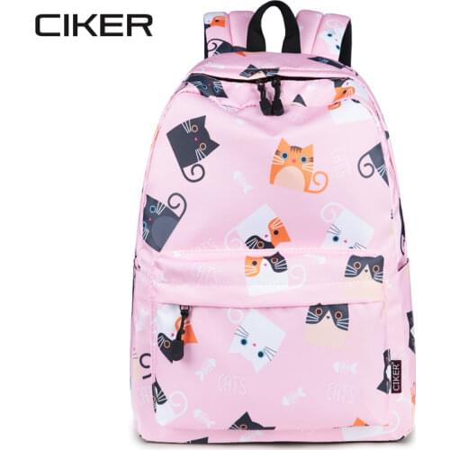 Женские рюкзаки с принтами CIKER China At AliExpress